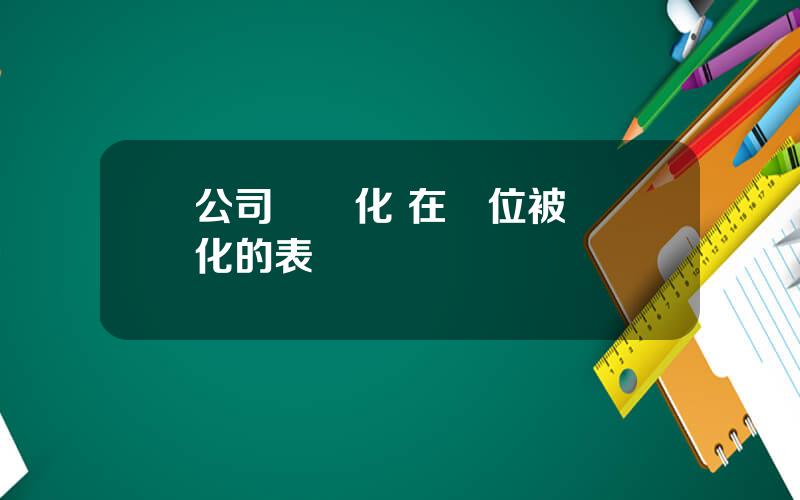 公司邊緣化 在單位被邊緣化的表現